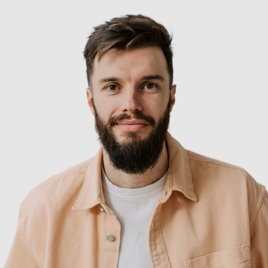 Smiling professional portrait